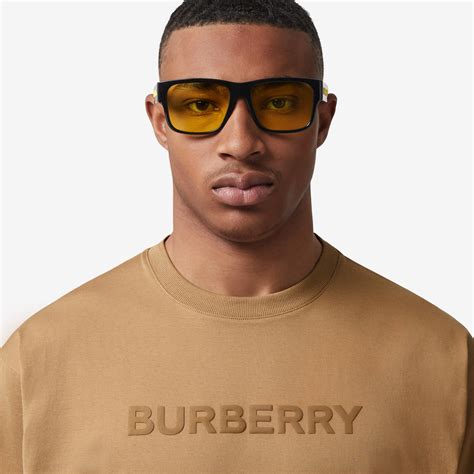 burberry camel shirt|Logo Cotton T.